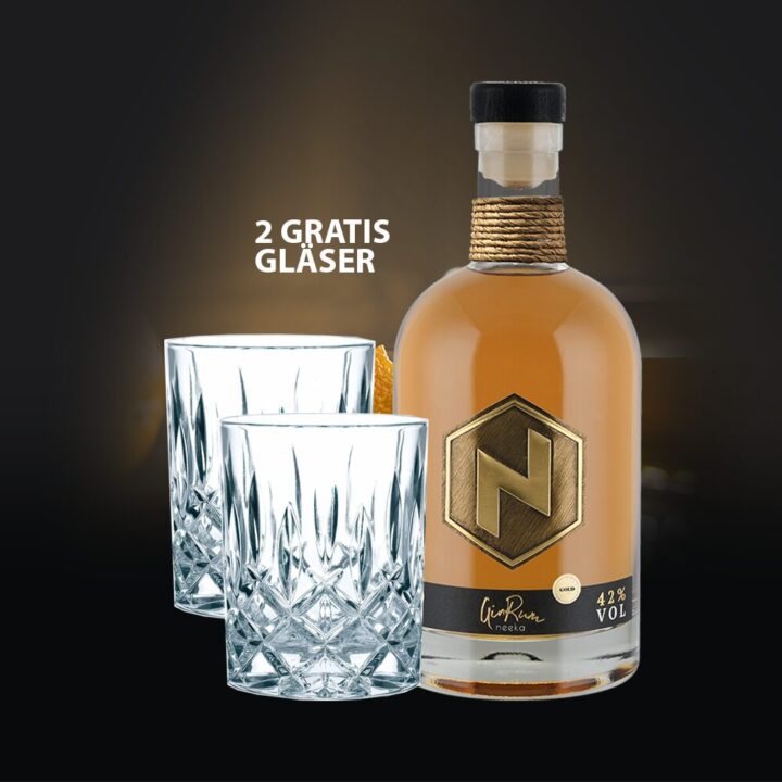 neeka GINRUM GOLD + 2 GRATIS GLÄSER